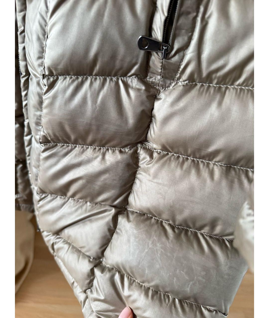MAX MARA Золотой пуховик, фото 8