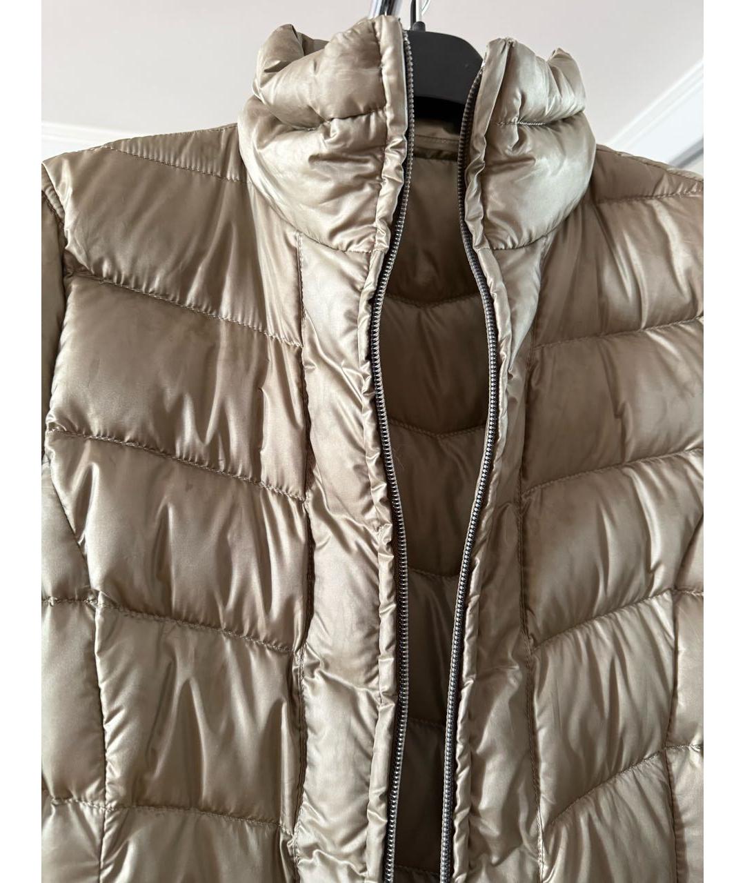 MAX MARA Золотой пуховик, фото 4