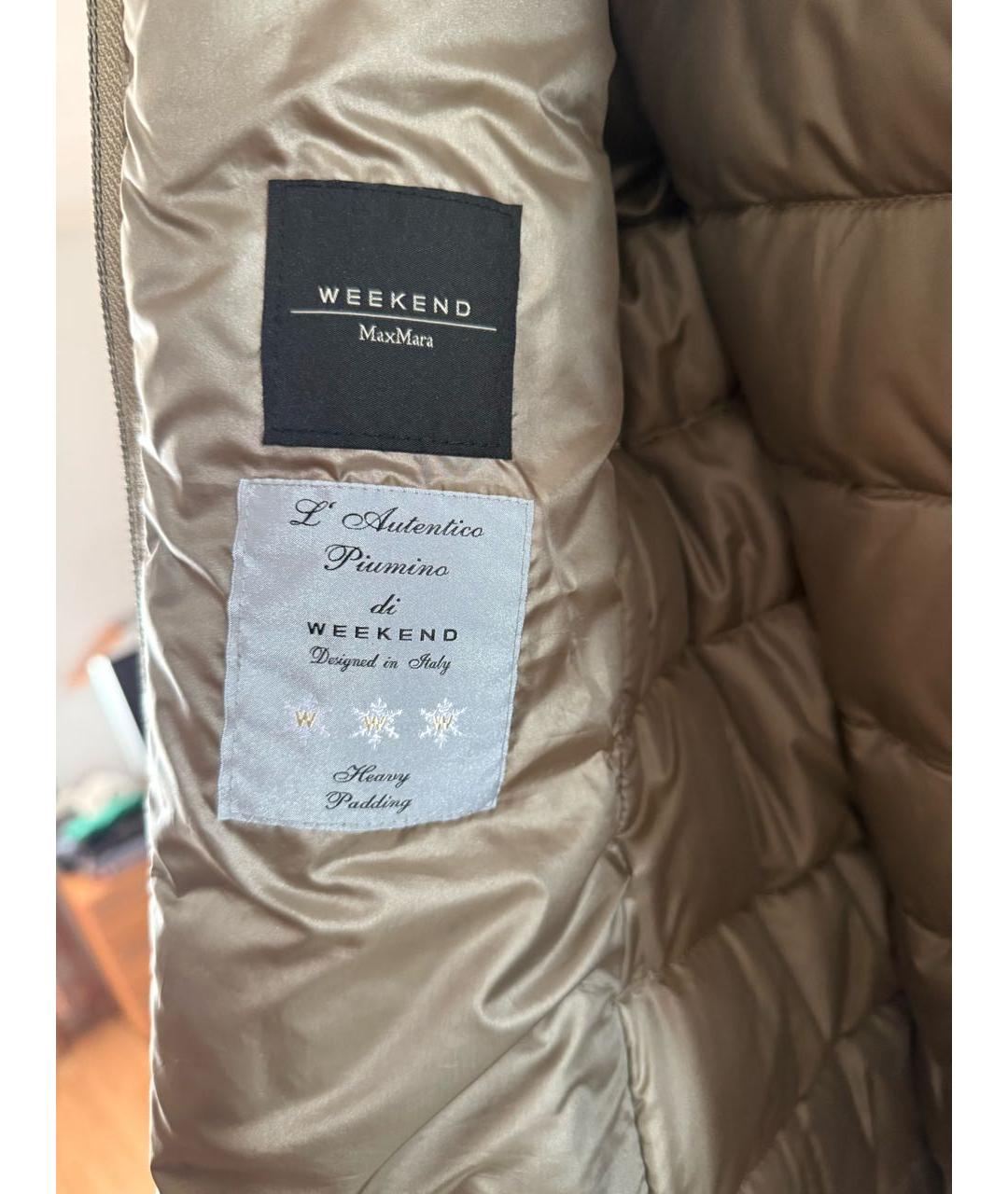 MAX MARA Золотой пуховик, фото 6