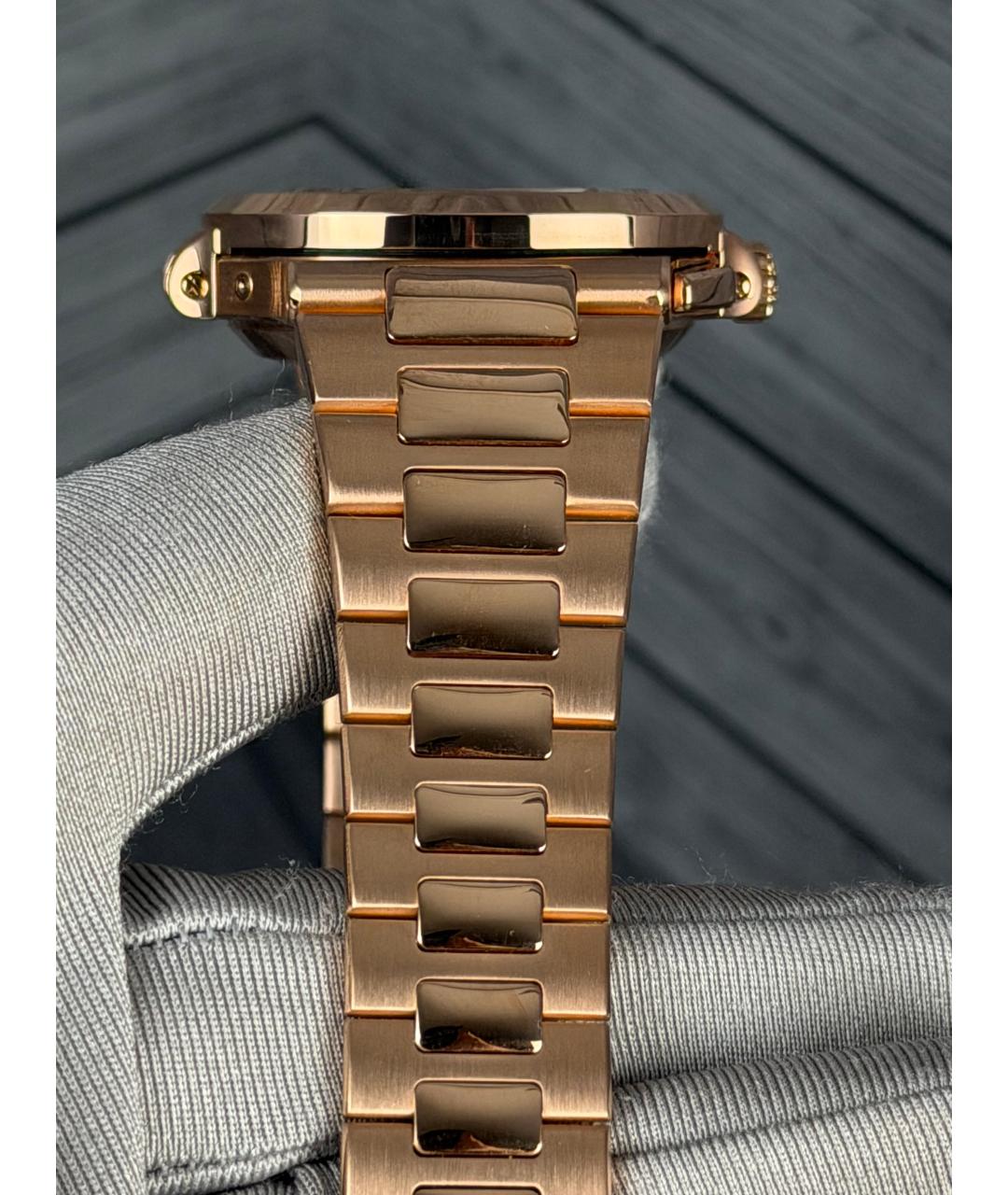 PATEK PHILIPPE Черные часы из розового золота, фото 4