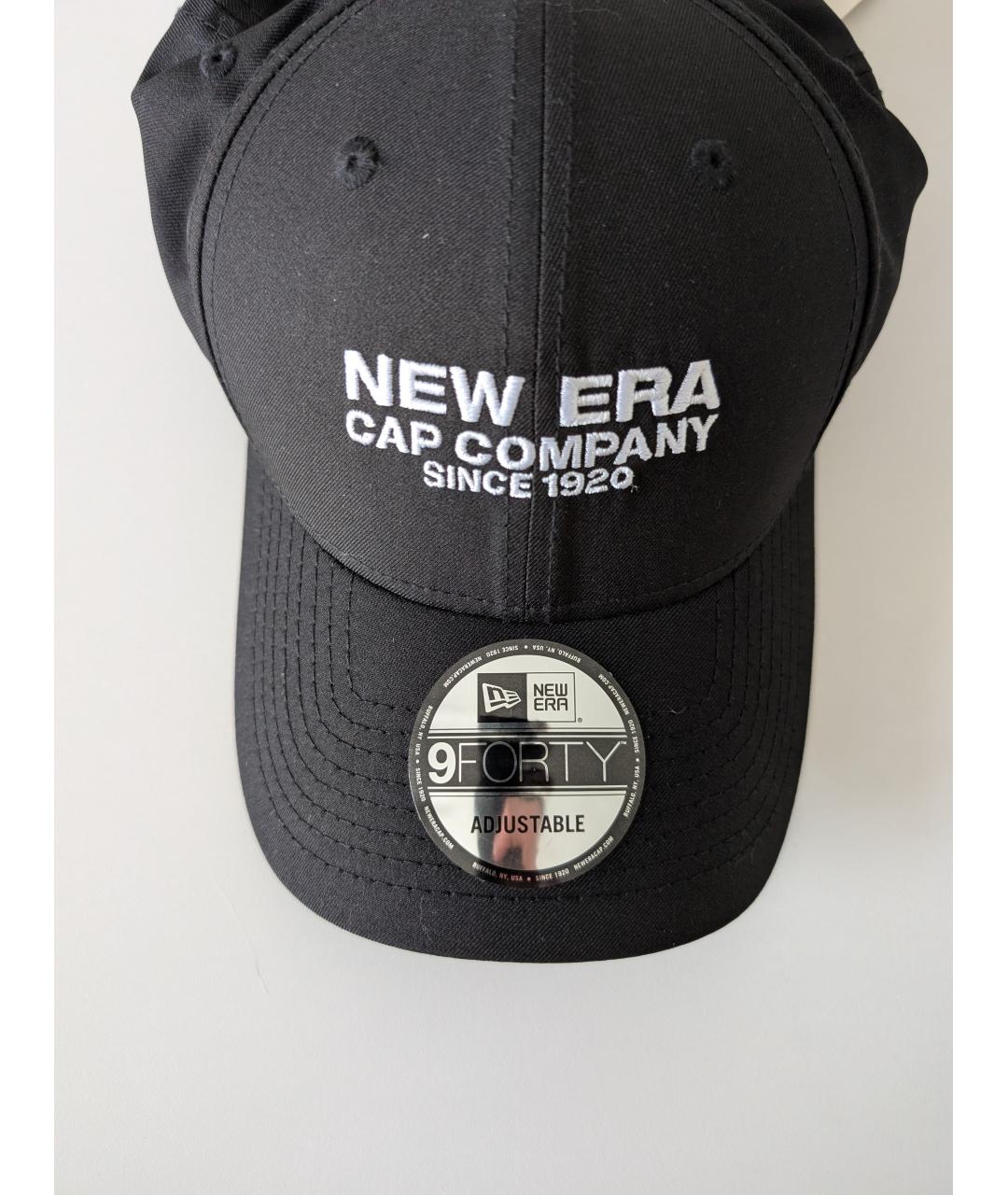 New Era Черная синтетическая кепка/бейсболка, фото 2