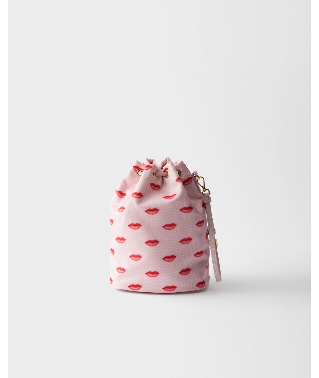 PRADA Розовая сумка с короткими ручками, фото 3