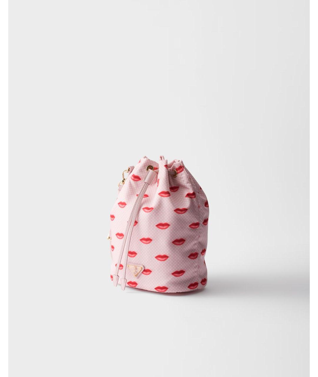 PRADA Розовая сумка с короткими ручками, фото 2