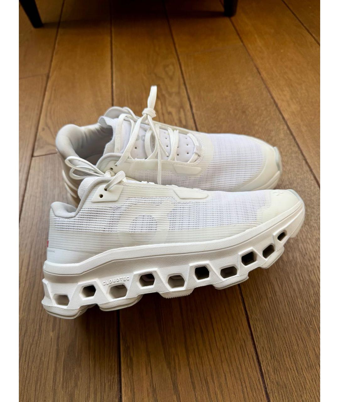 ON Белые текстильные кроссовки, фото 5
