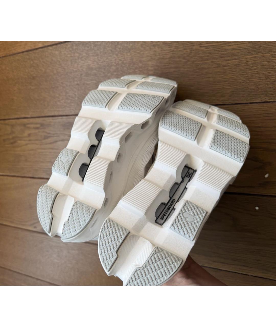 ON Белые текстильные кроссовки, фото 4