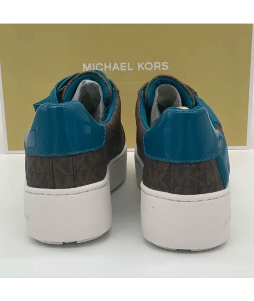 MICHAEL KORS Коричневые кроссовки, фото 2