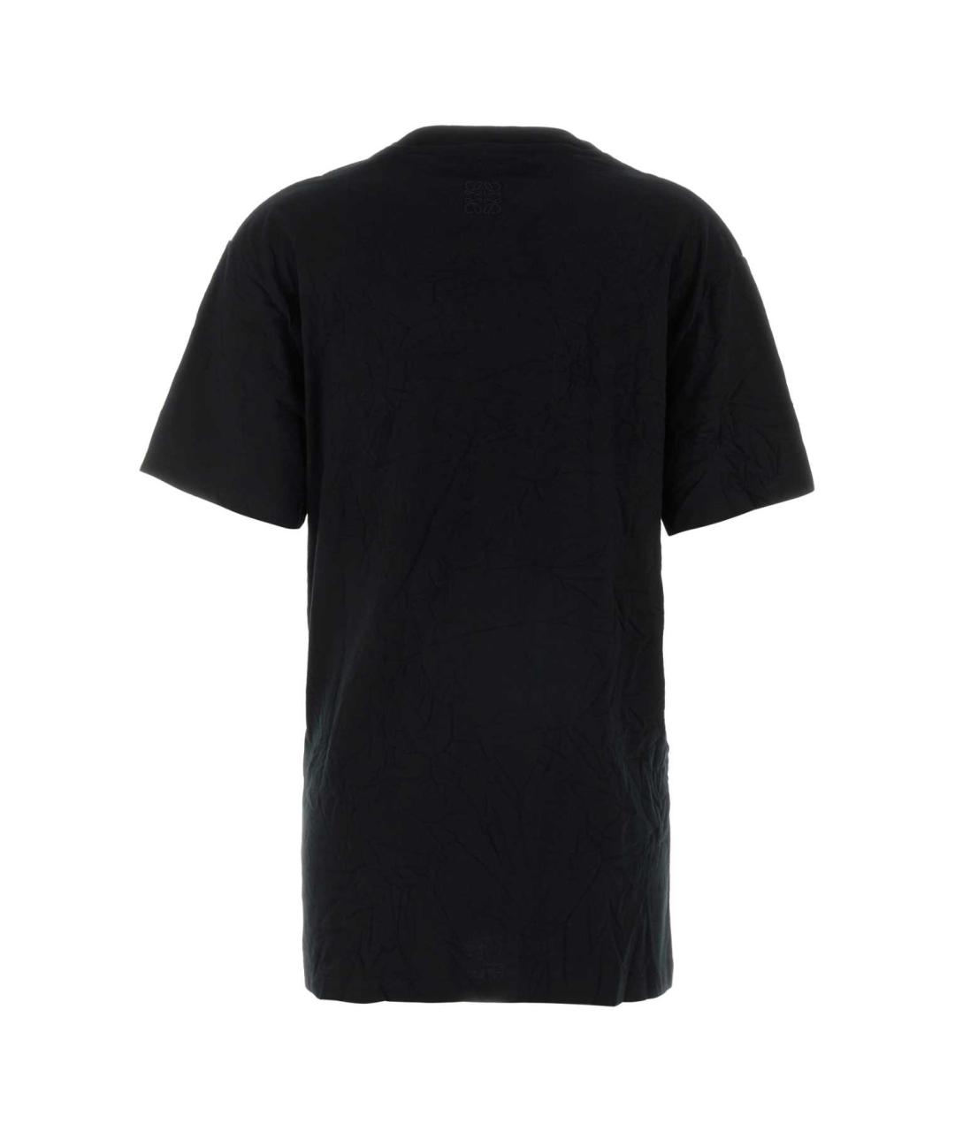 LOEWE Черная полиэстеровая футболка, фото 2