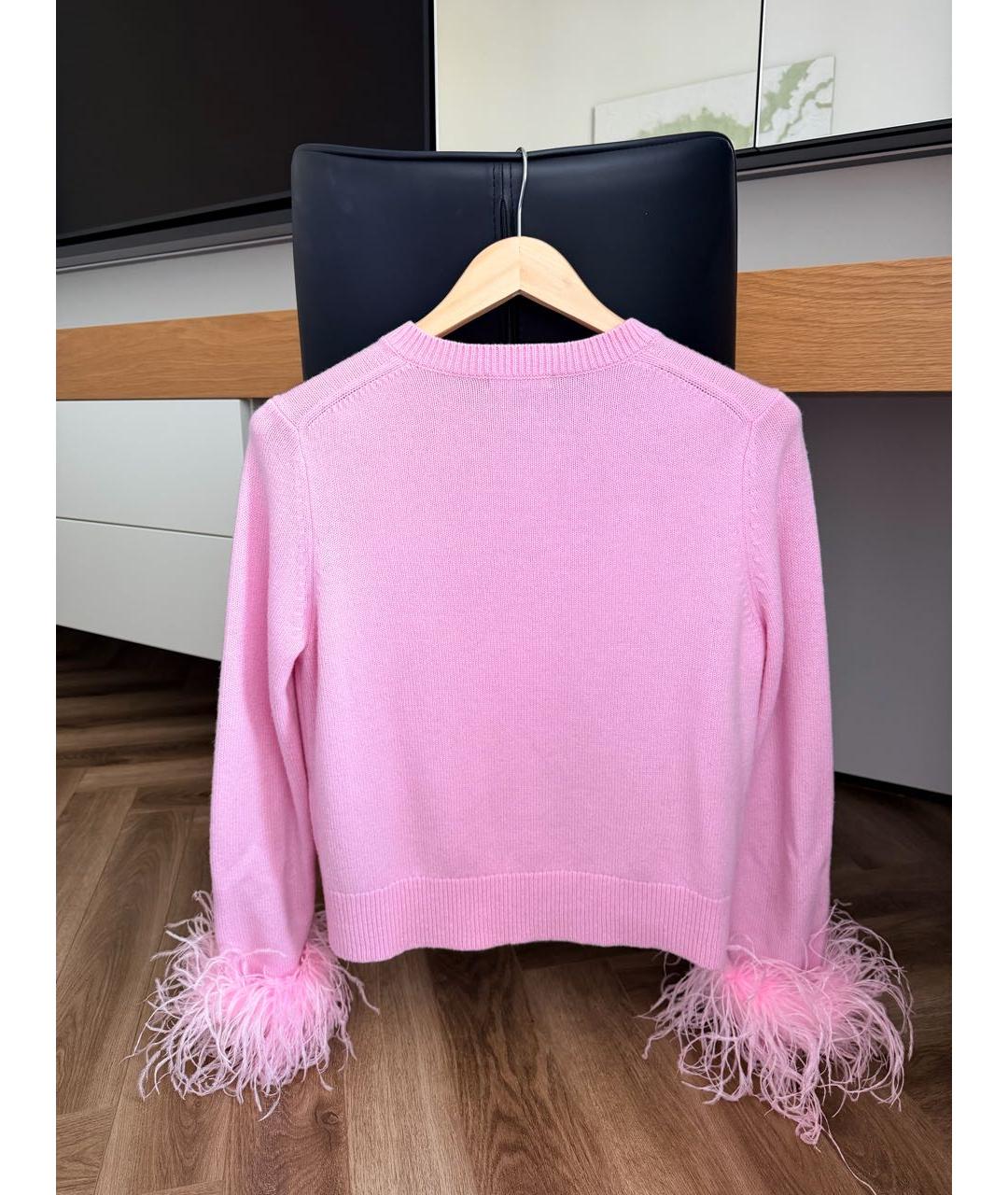 12 STOREEZ Розовый шерстяной кардиган, фото 2