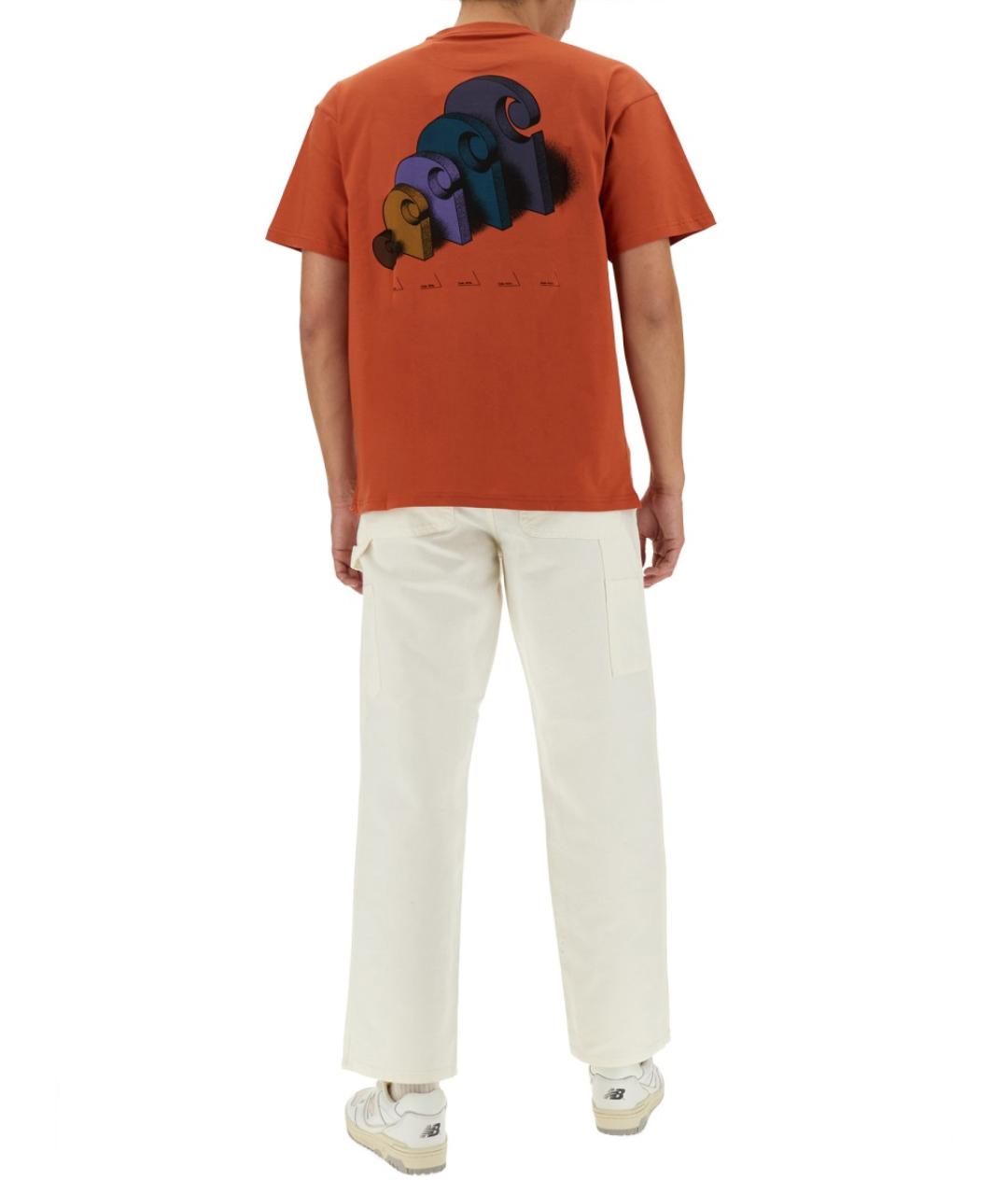 CARHARTT WIP Белые хлопковые повседневные брюки, фото 2