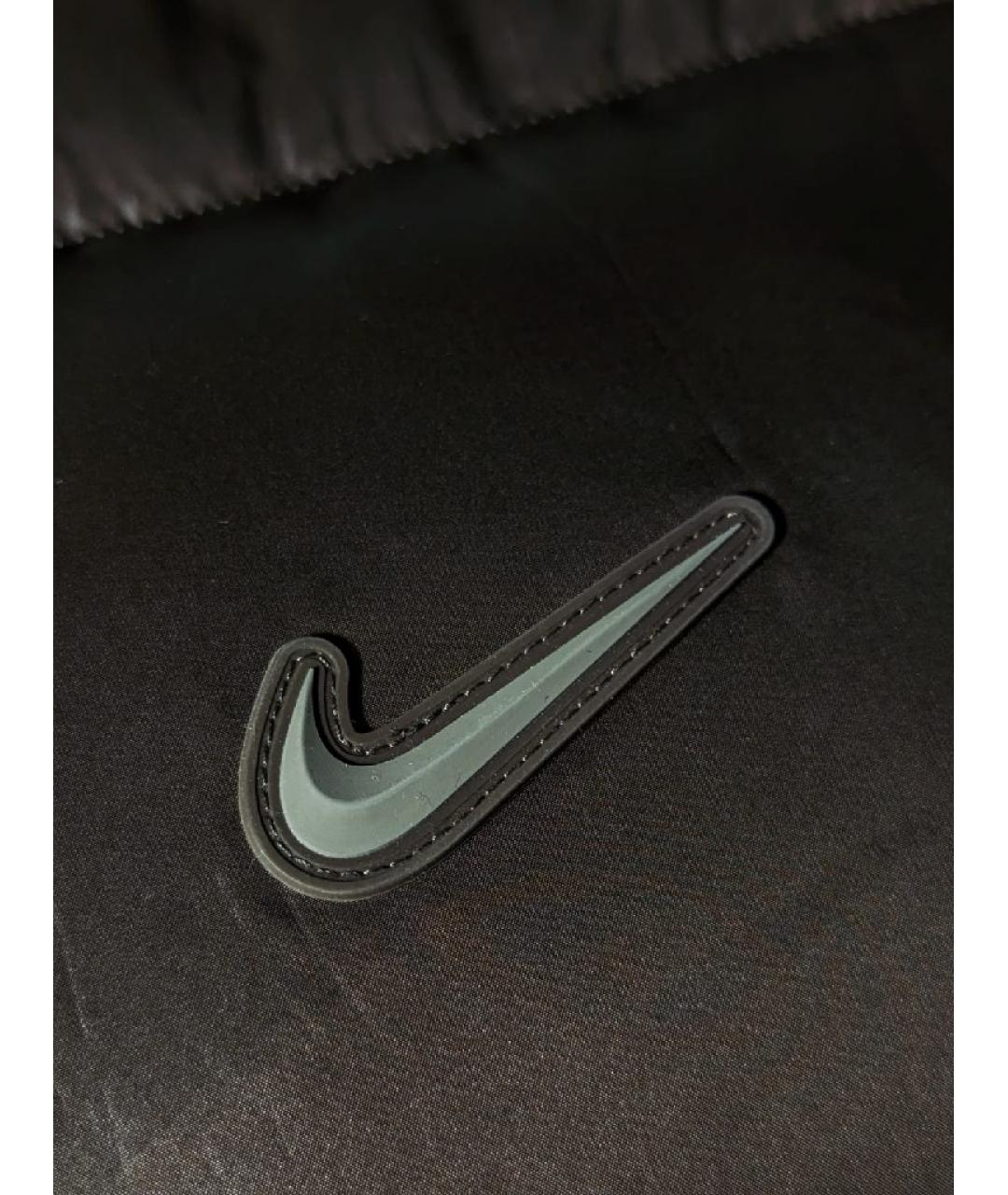 NIKE Коричневая полиэстеровая куртка, фото 4