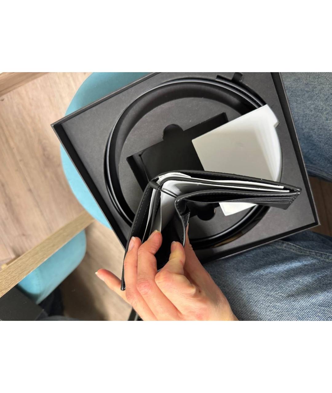 MICHAEL KORS Антрацитовый ремень, фото 5