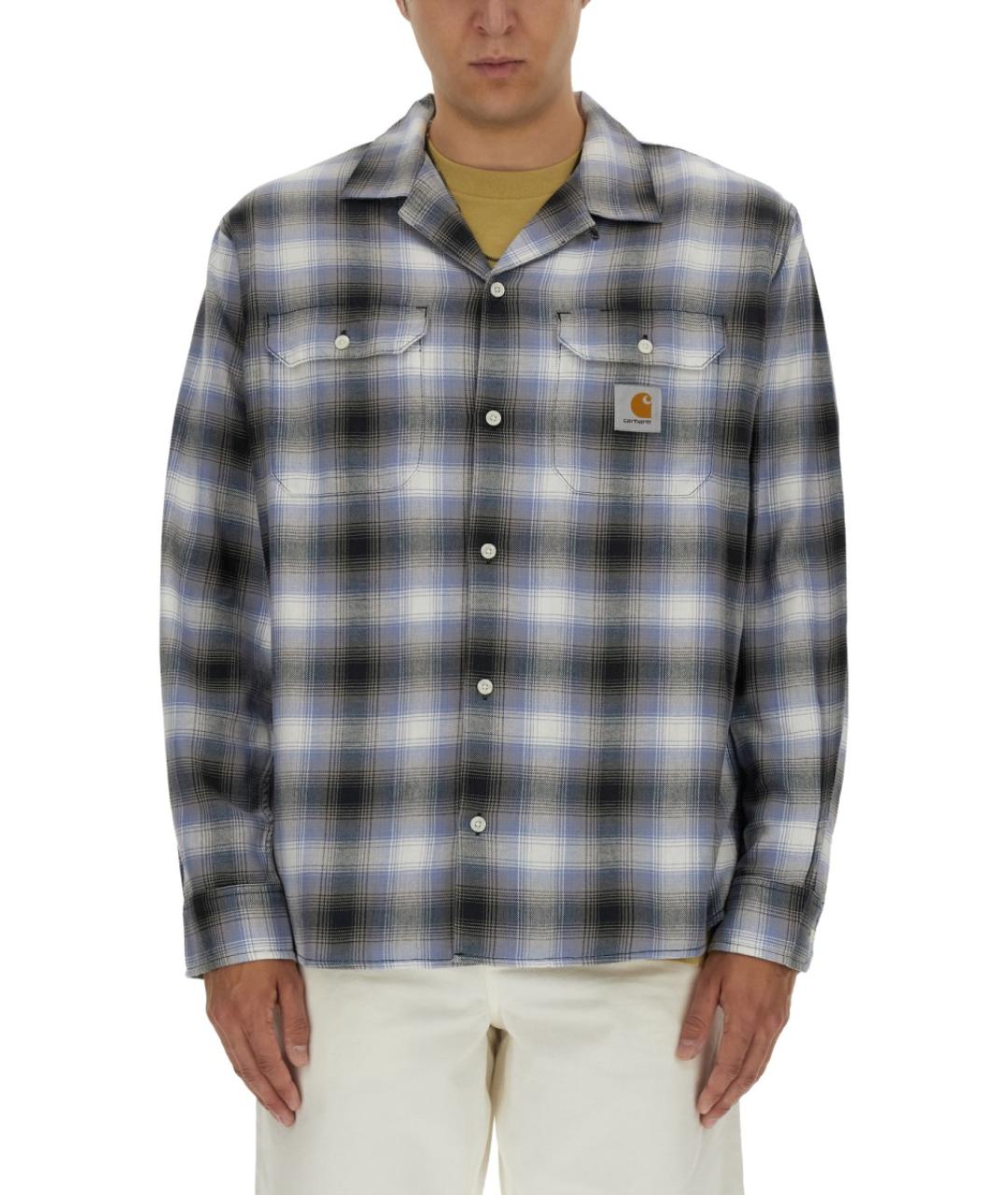 CARHARTT WIP Мульти хлопковая кэжуал рубашка, фото 1