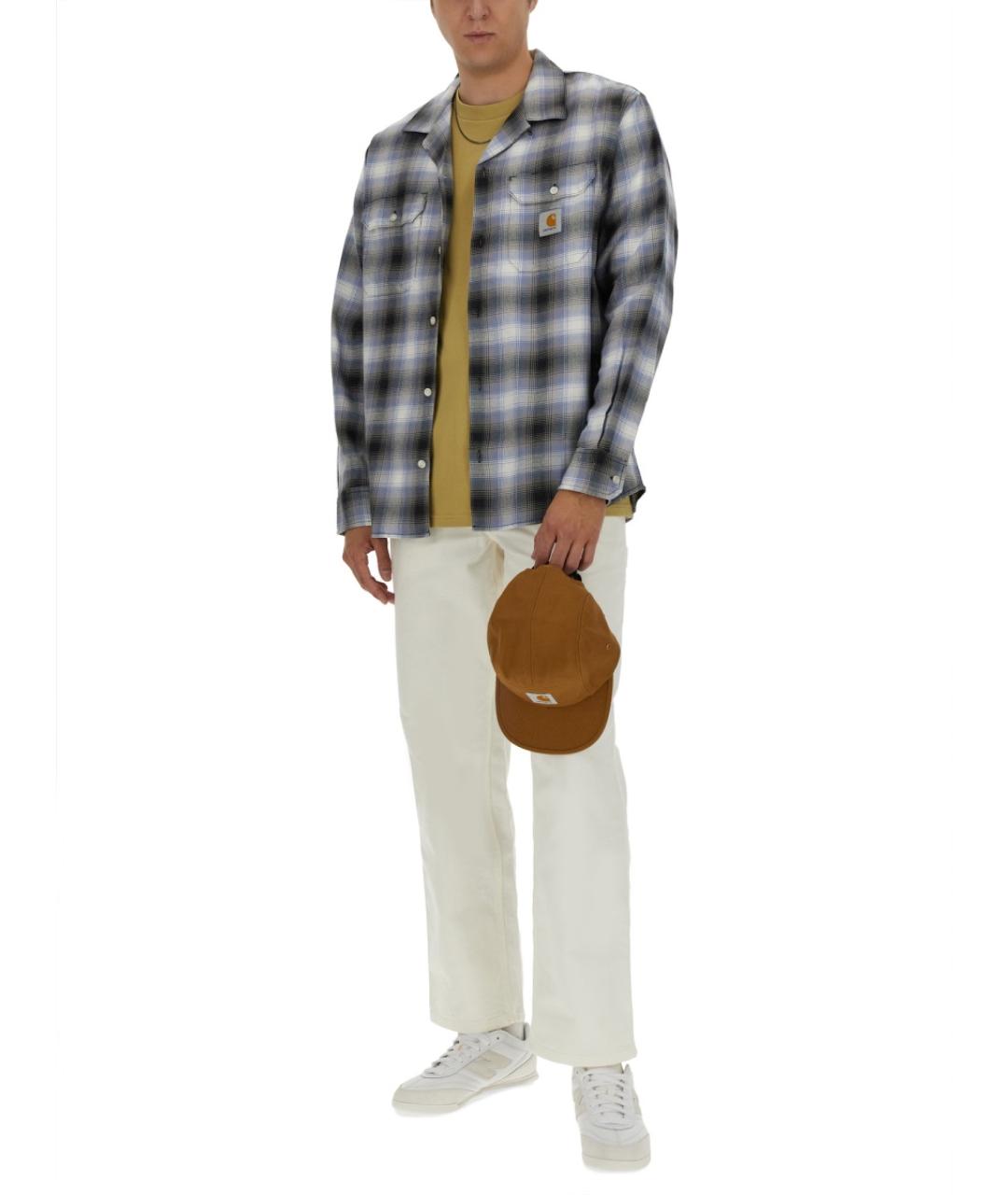 CARHARTT WIP Мульти хлопковая кэжуал рубашка, фото 2