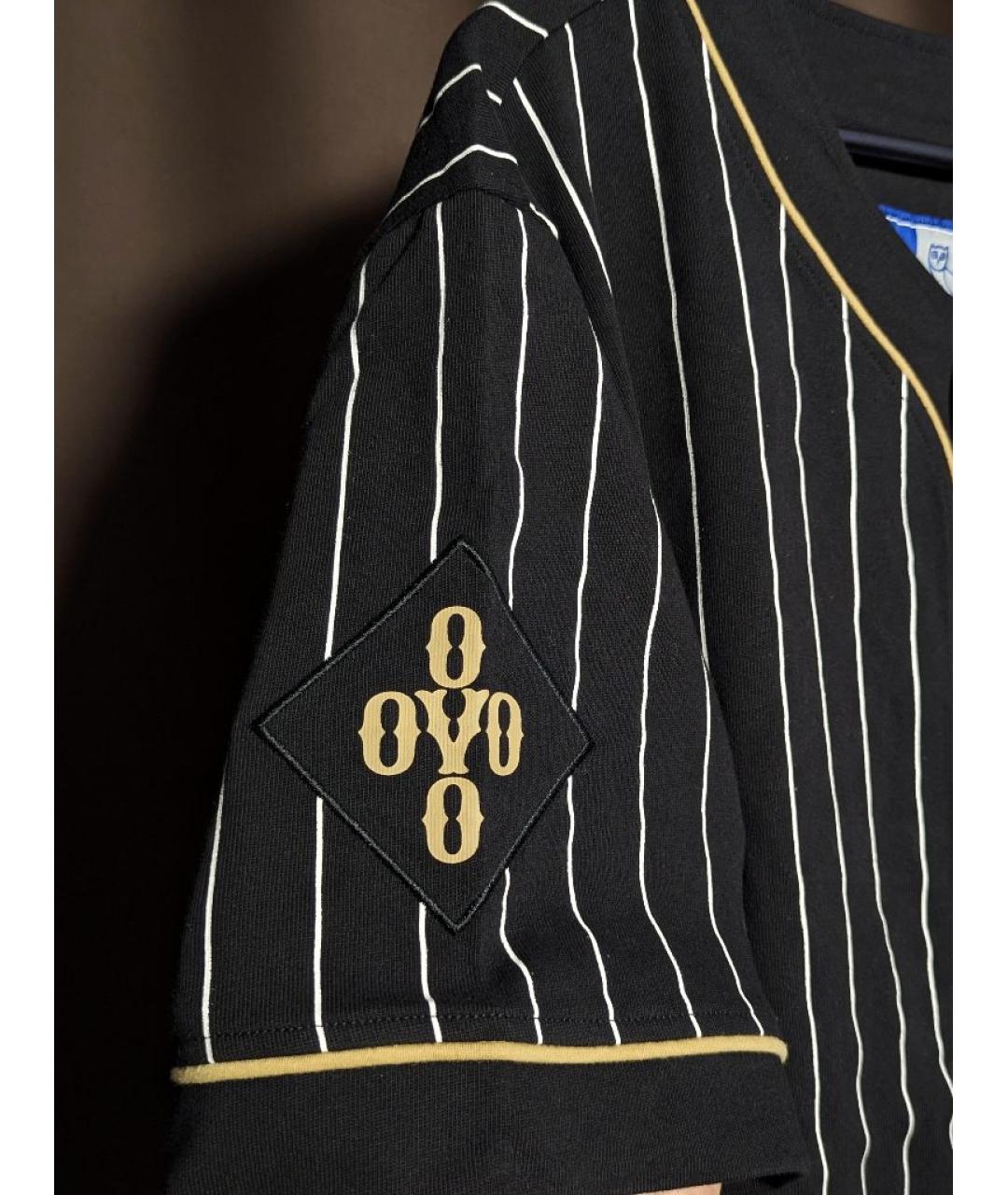 OVO by Drake Черная хлопковая кэжуал рубашка, фото 6