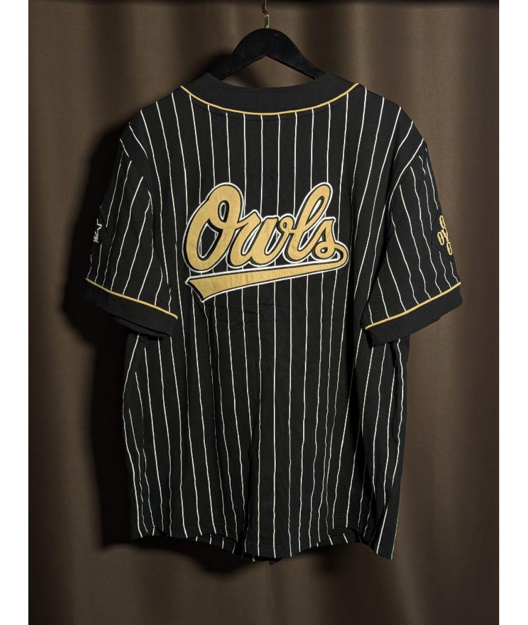 OVO by Drake Черная хлопковая кэжуал рубашка, фото 2