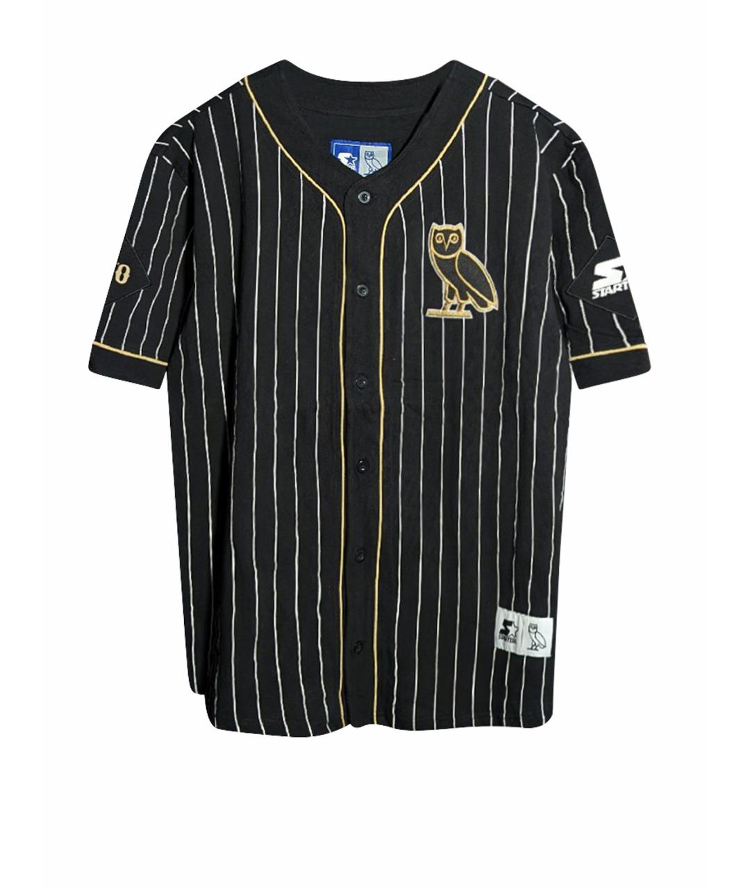 OVO by Drake Черная хлопковая кэжуал рубашка, фото 1