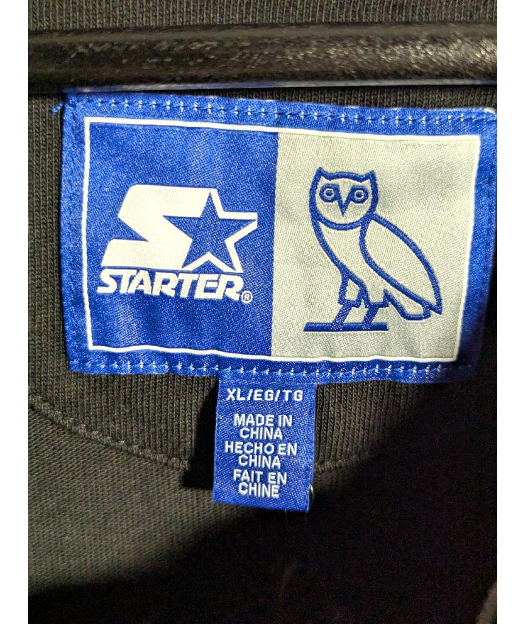 OVO by Drake Черная хлопковая кэжуал рубашка, фото 8