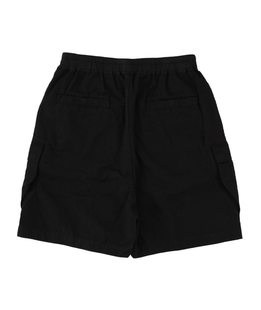RICK OWENS DRKSHDW Черные хлопковые шорты, фото 2