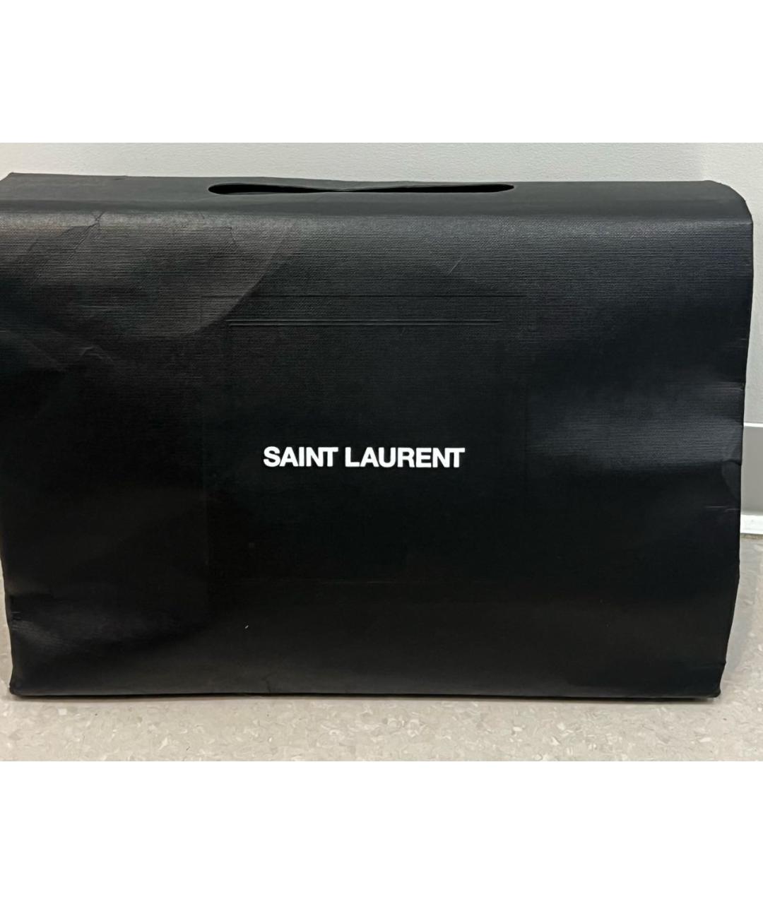 SAINT LAURENT Бордовый купальник, фото 7