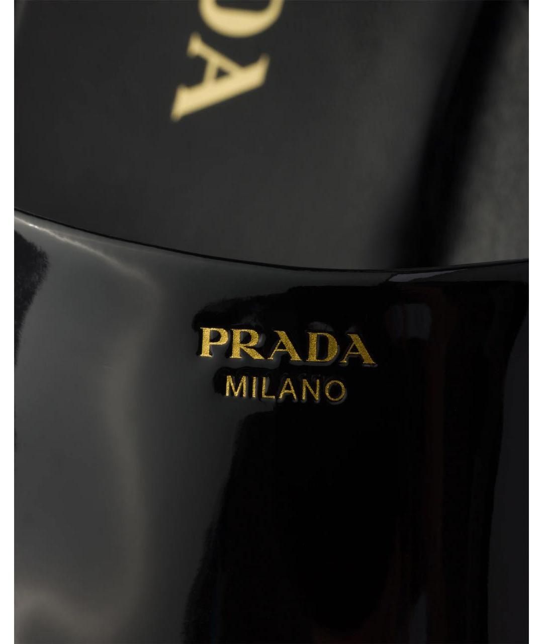 PRADA Черные сандалии, фото 5