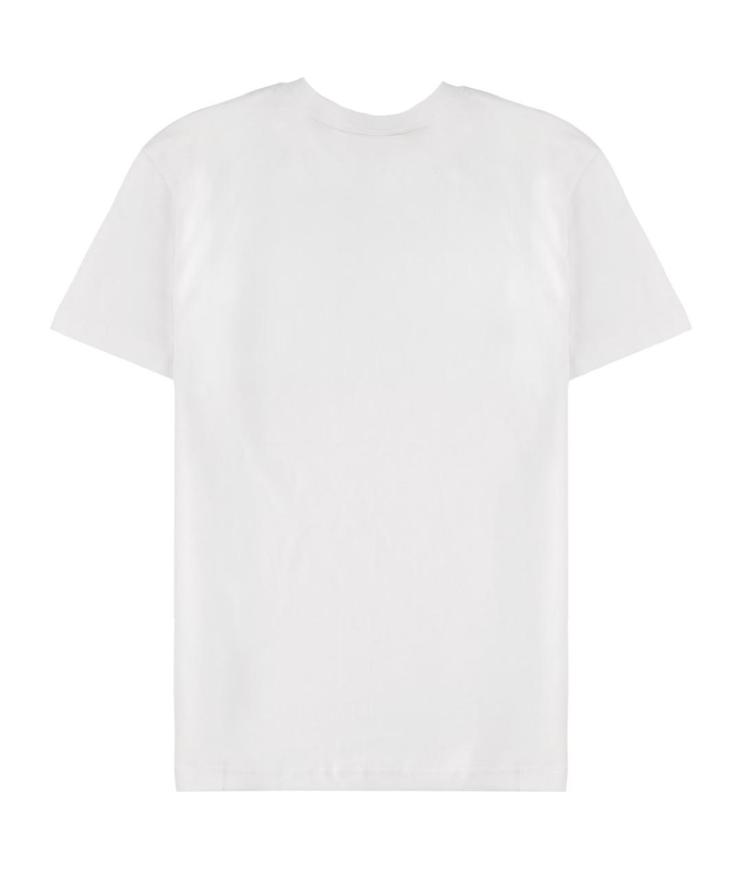 VERSACE JEANS COUTURE Белая хлопковая футболка, фото 2