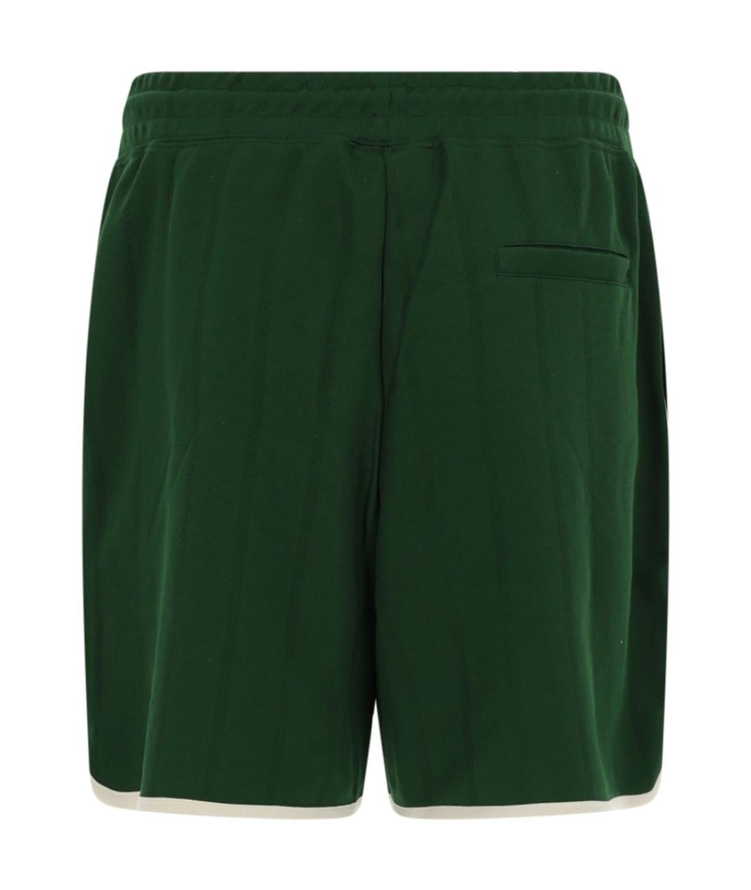 Drole de Monsieur Зеленые полиэстеровые шорты, фото 2