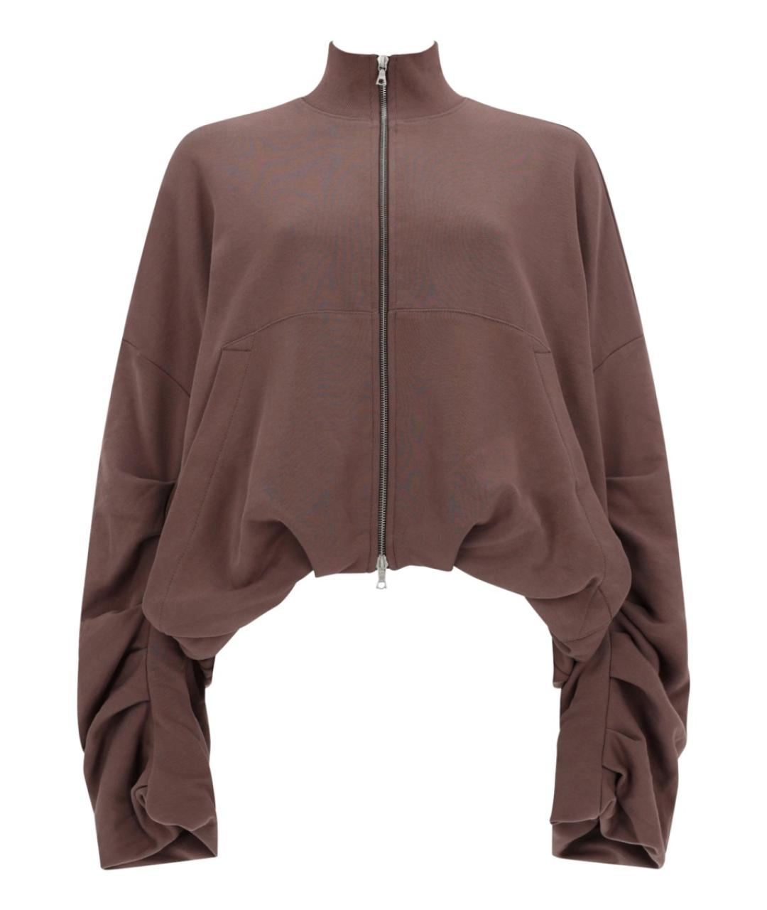 DRIES VAN NOTEN Коричневая хлопковая куртка, фото 1