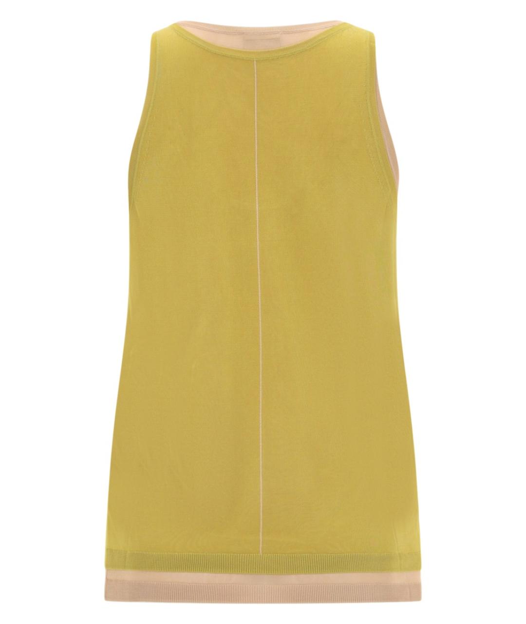 PAUL SMITH Желтая майка, фото 2