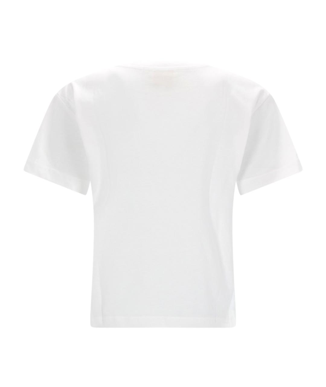 A.P.C. Белая хлопковая футболка, фото 2