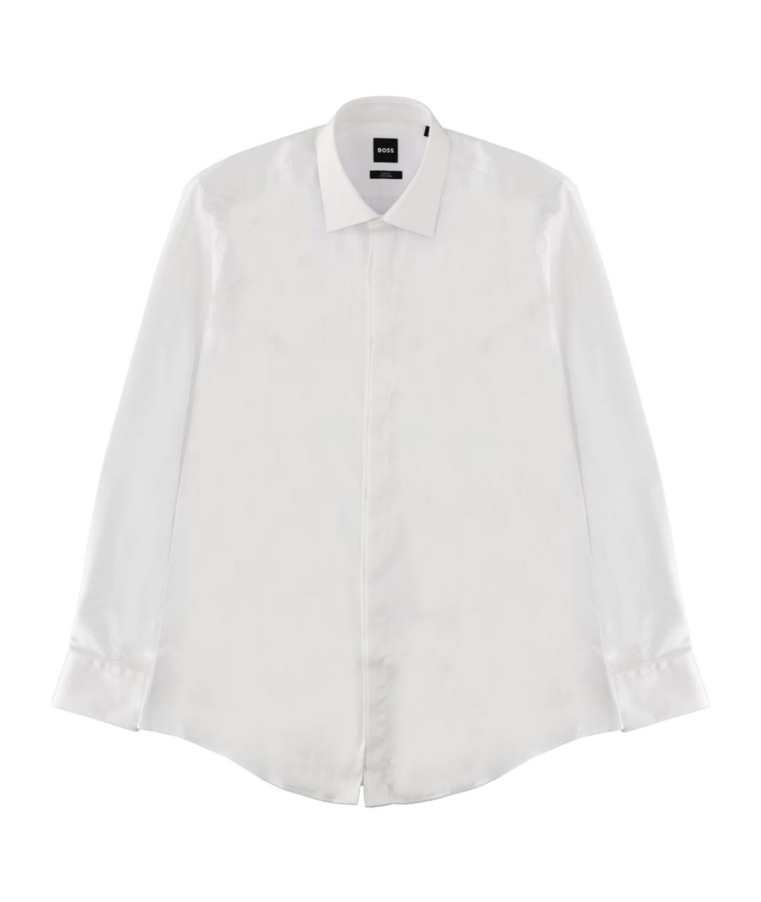 HUGO BOSS Белая кэжуал рубашка, фото 1