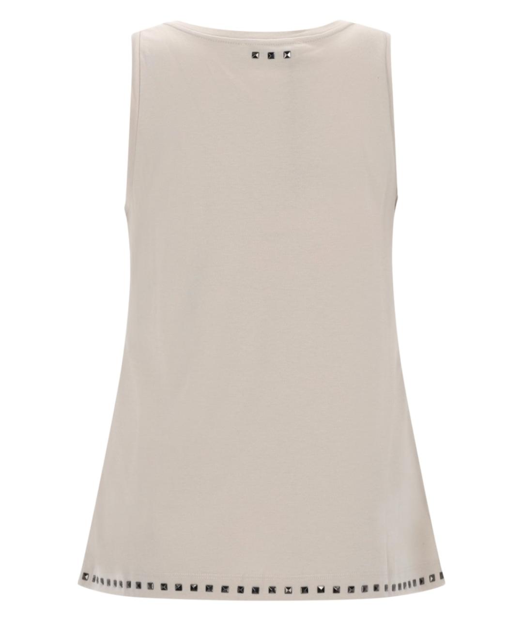 'S MAX MARA Белая хлопковая блузы, фото 2