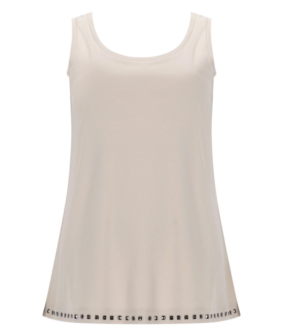 'S MAX MARA Белая хлопковая блузы, фото 1