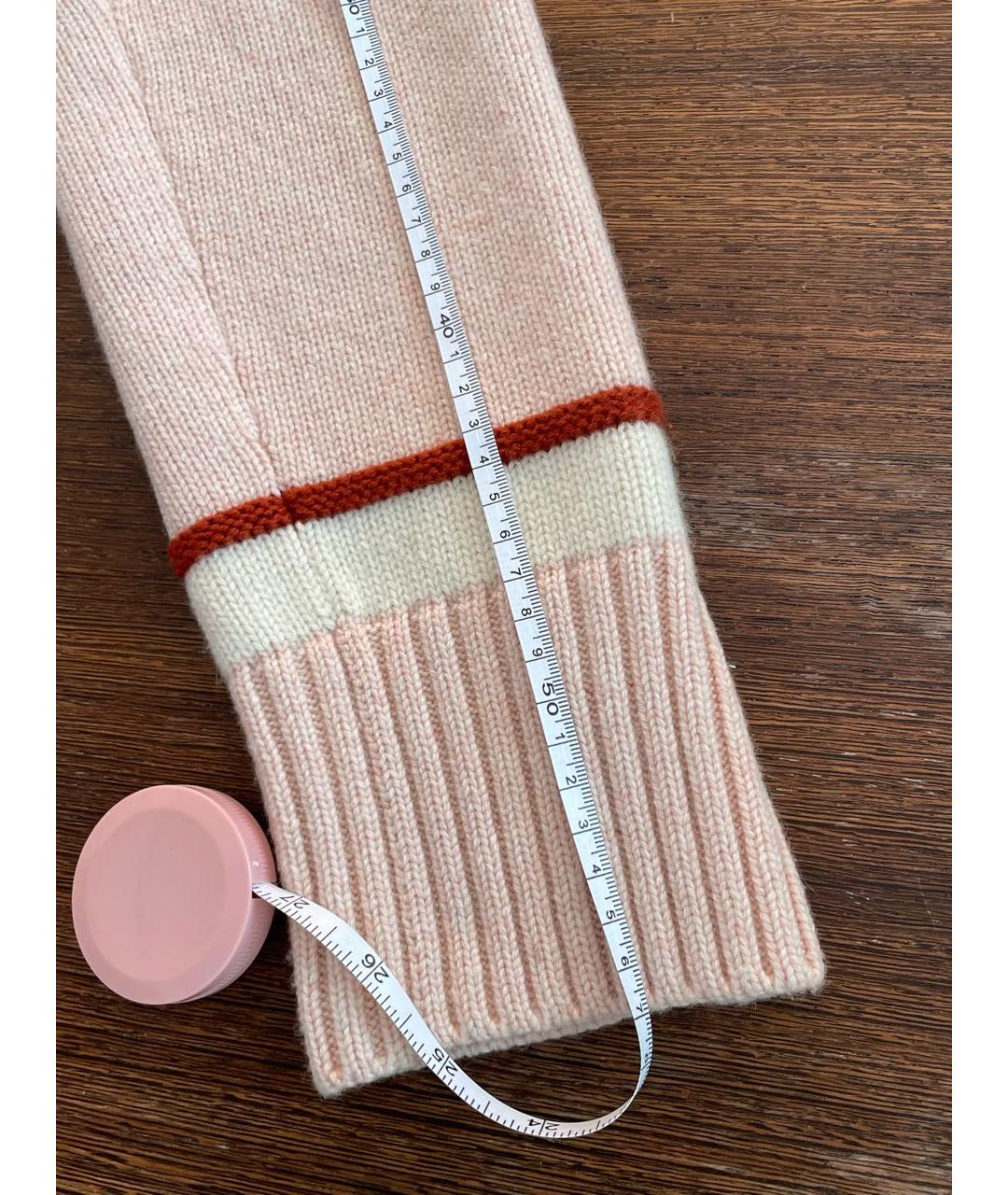 LORO PIANA Бежевый кашемировый джемпер / свитер, фото 8