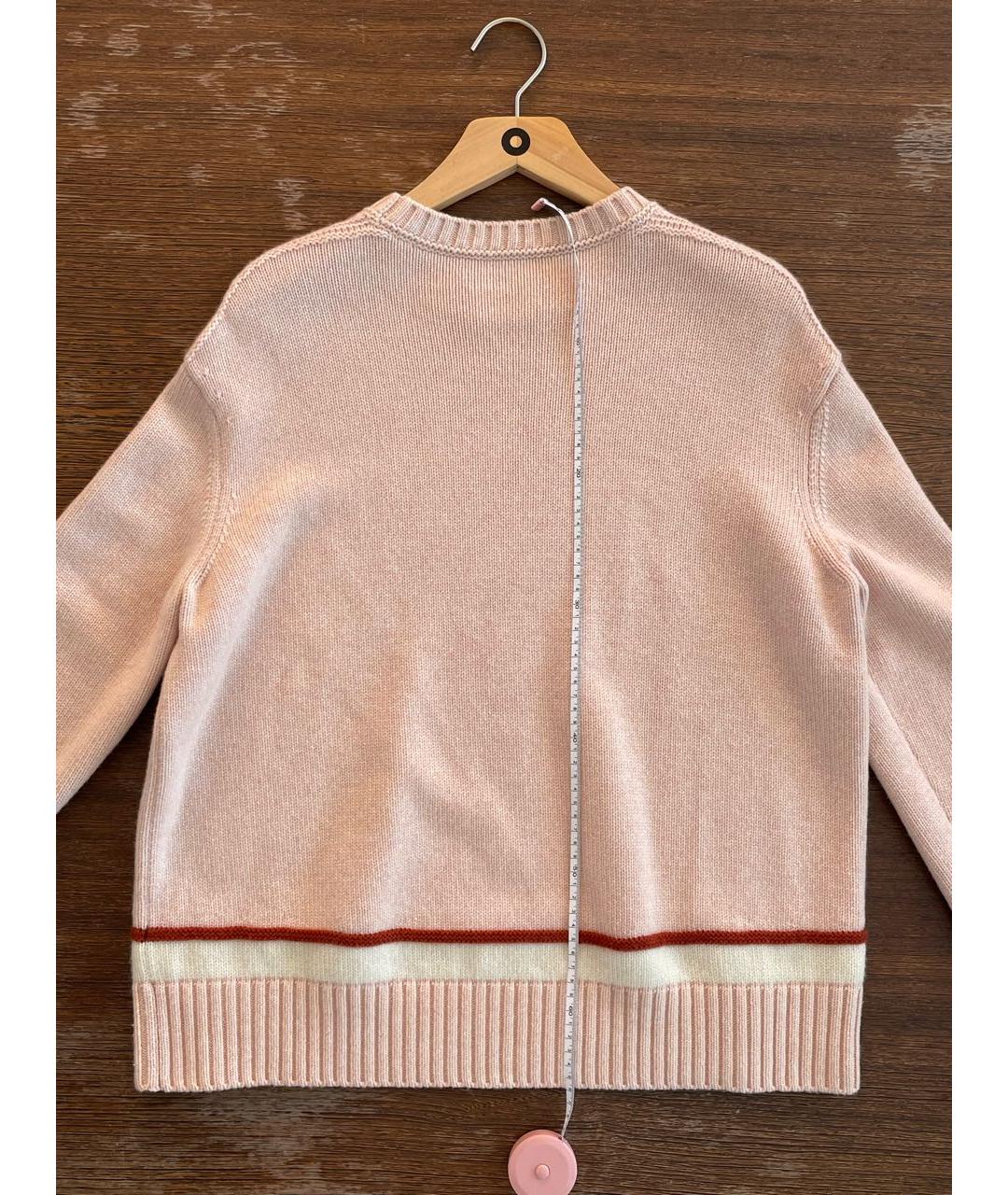 LORO PIANA Бежевый кашемировый джемпер / свитер, фото 2