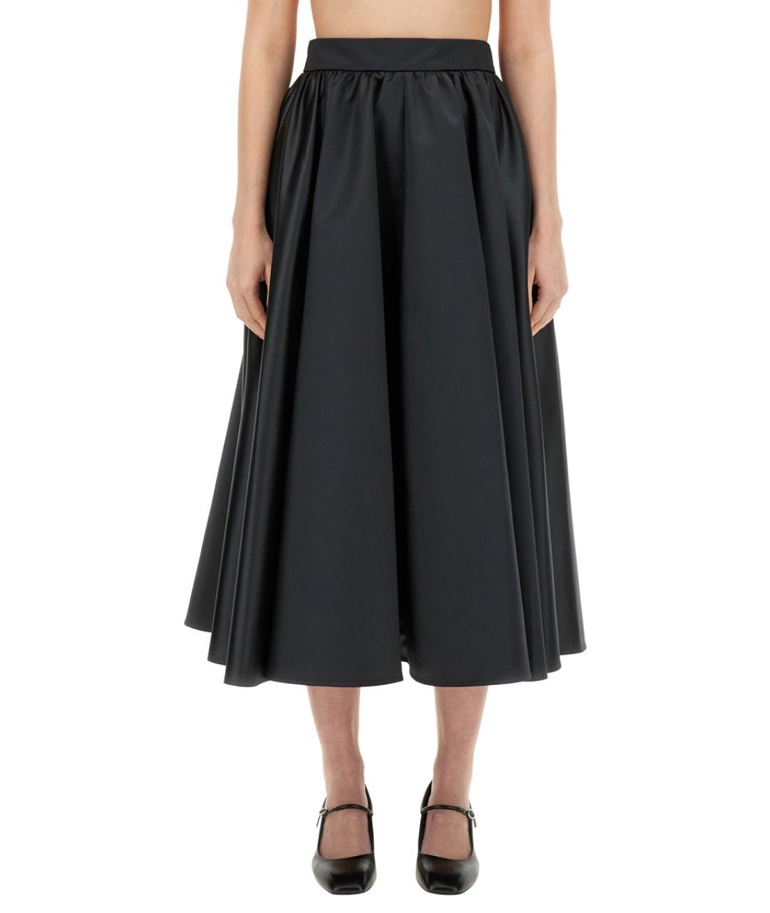 PATOU Черная полиэстеровая юбка миди, фото 1