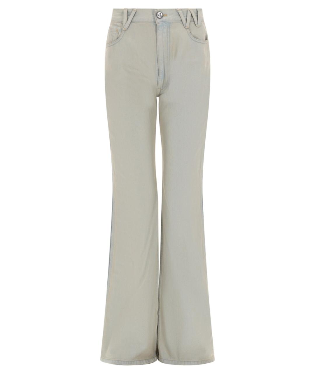 VIVIENNE WESTWOOD Синие хлопковые прямые джинсы, фото 1