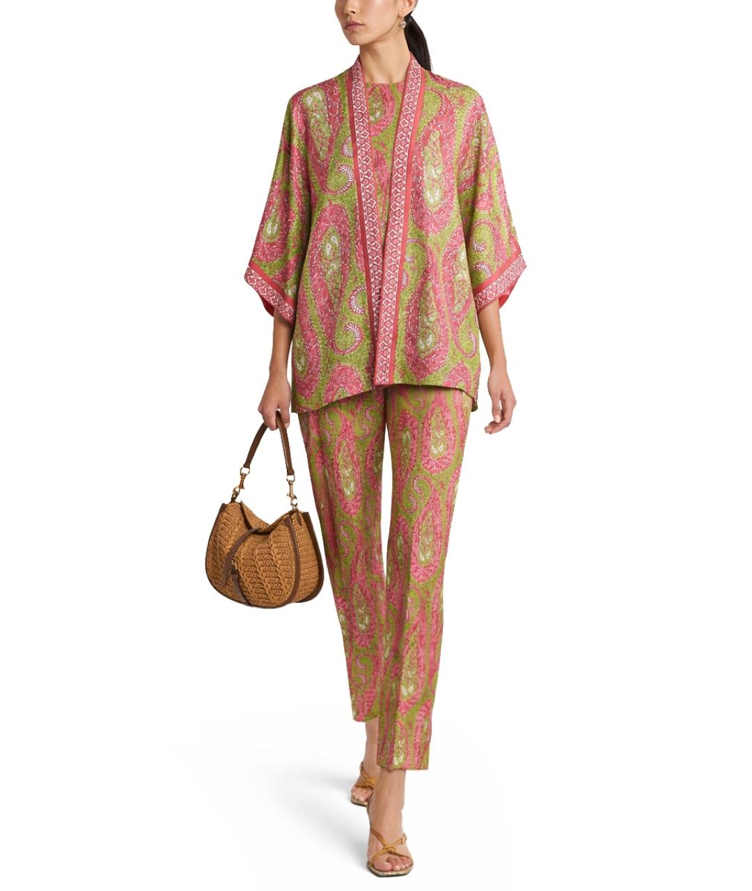 ETRO Мульти шелковый жакет/пиджак, фото 2