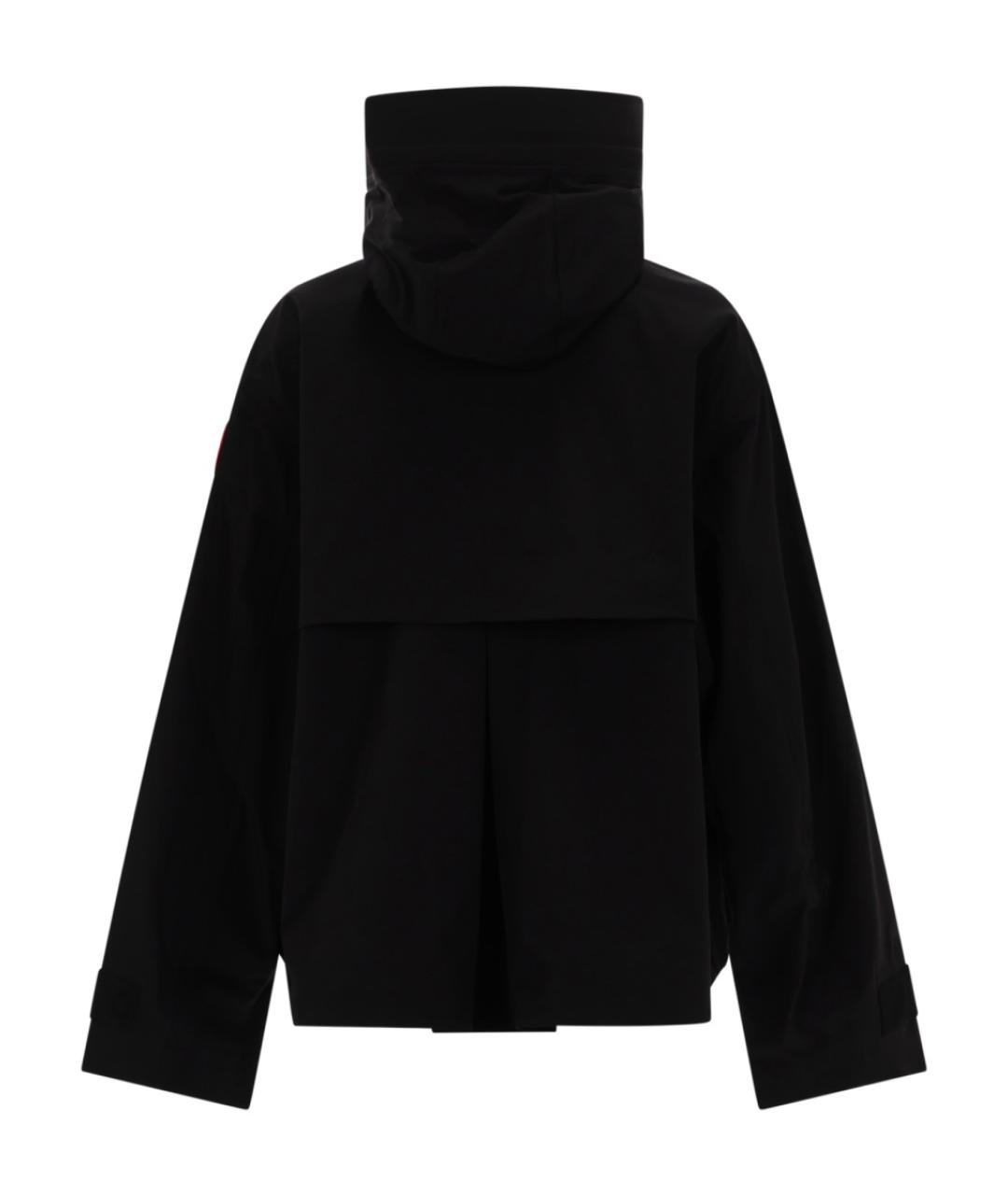 CANADA GOOSE Черная полиамидовая куртка, фото 2