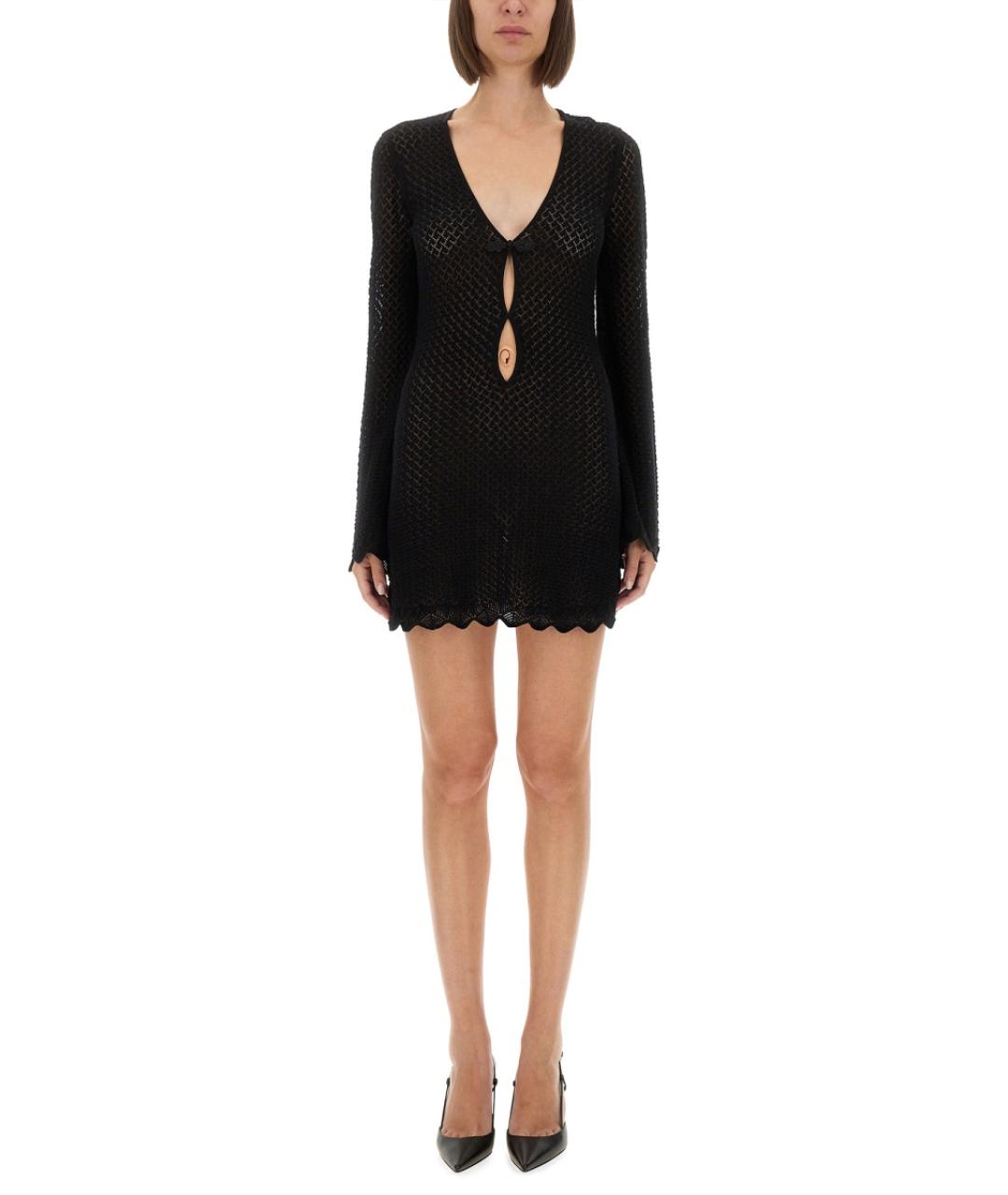 THE GARMENT Черное хлопковое повседневное платье, фото 1