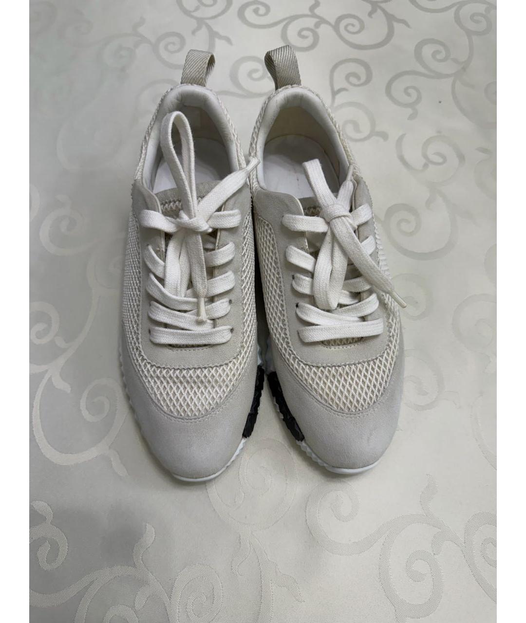 HERMES Серые кроссовки, фото 2