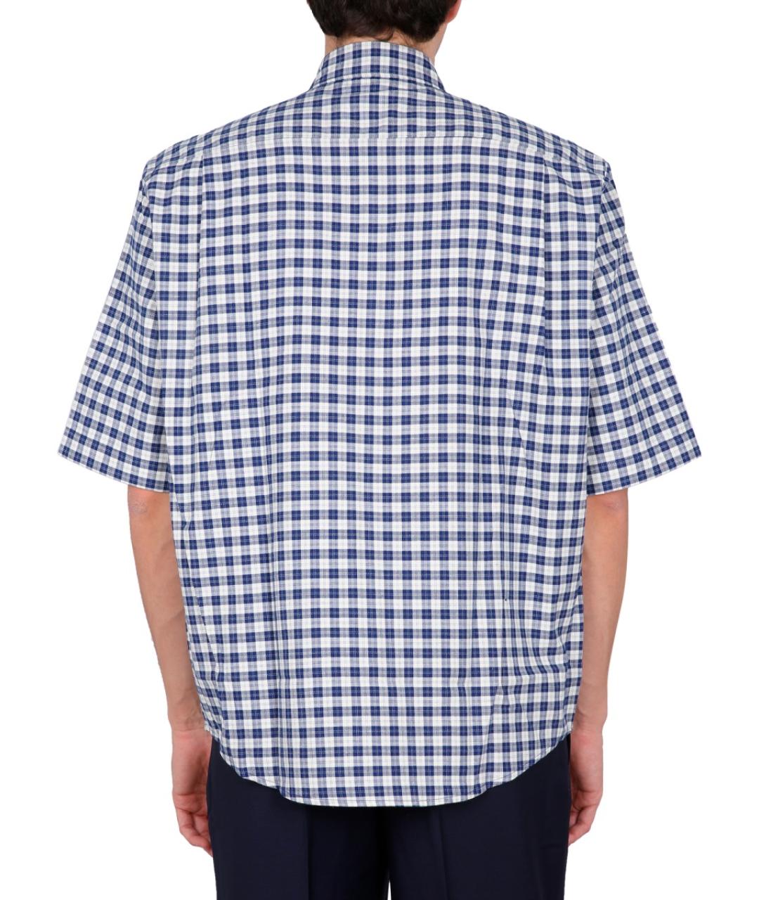 ACNE STUDIOS Синяя хлопковая кэжуал рубашка, фото 3