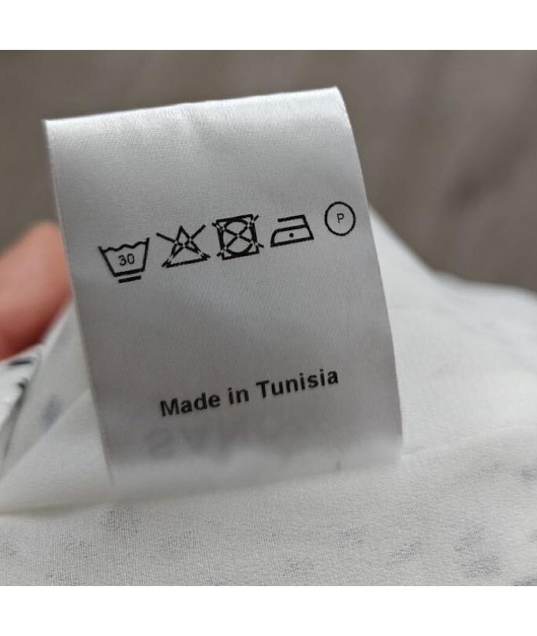 SANDRO Белое вискозное повседневное платье, фото 4