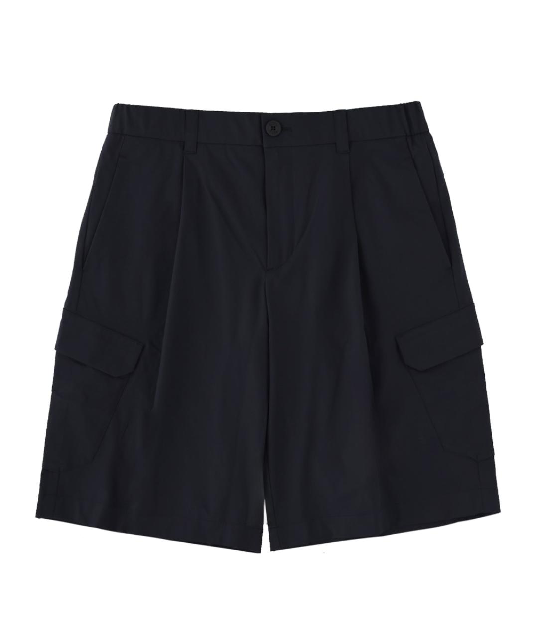 HERNO Синие полиэстеровые шорты, фото 1