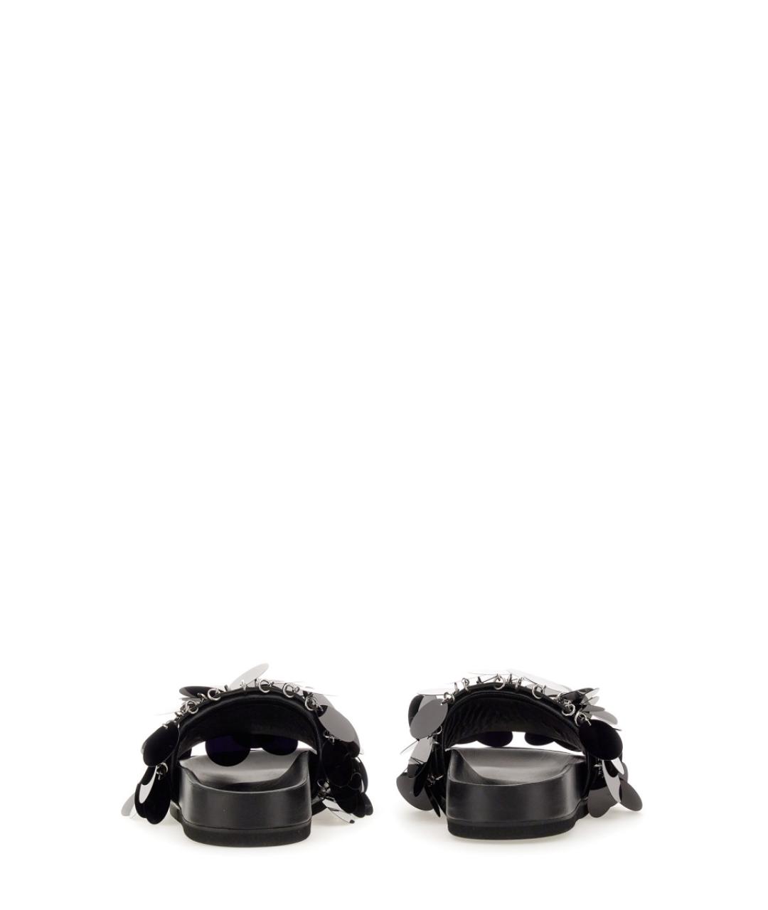 PACO RABANNE Черные сандалии, фото 3