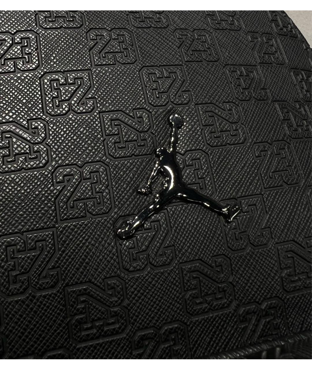 JORDAN Черный рюкзак из искусственной кожи, фото 5