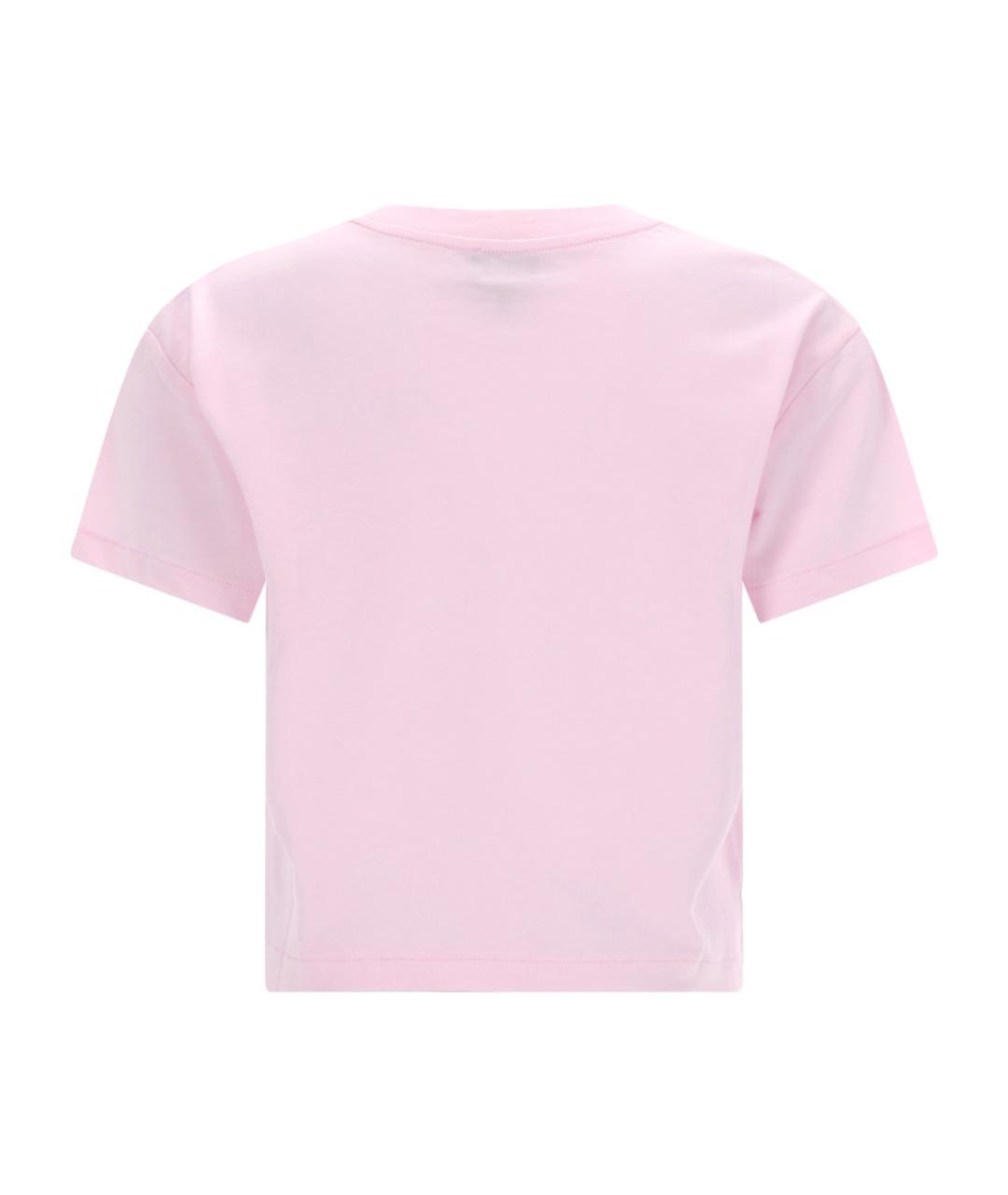 A.P.C. Розовая хлопковая футболка, фото 2