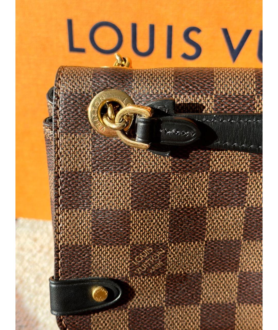 LOUIS VUITTON Коричневая сумка через плечо, фото 8