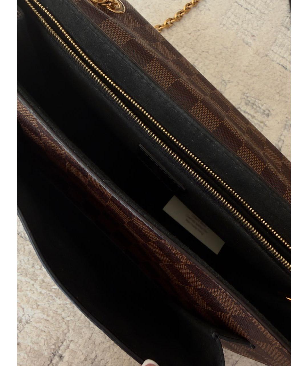 LOUIS VUITTON Коричневая сумка через плечо, фото 4