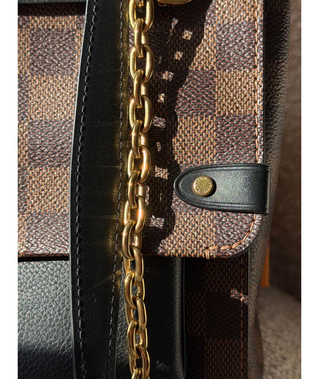 LOUIS VUITTON Коричневая сумка через плечо, фото 7