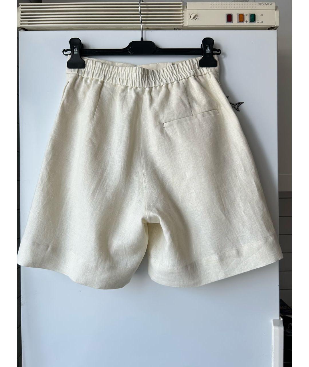 COS Желтые льняные шорты, фото 2